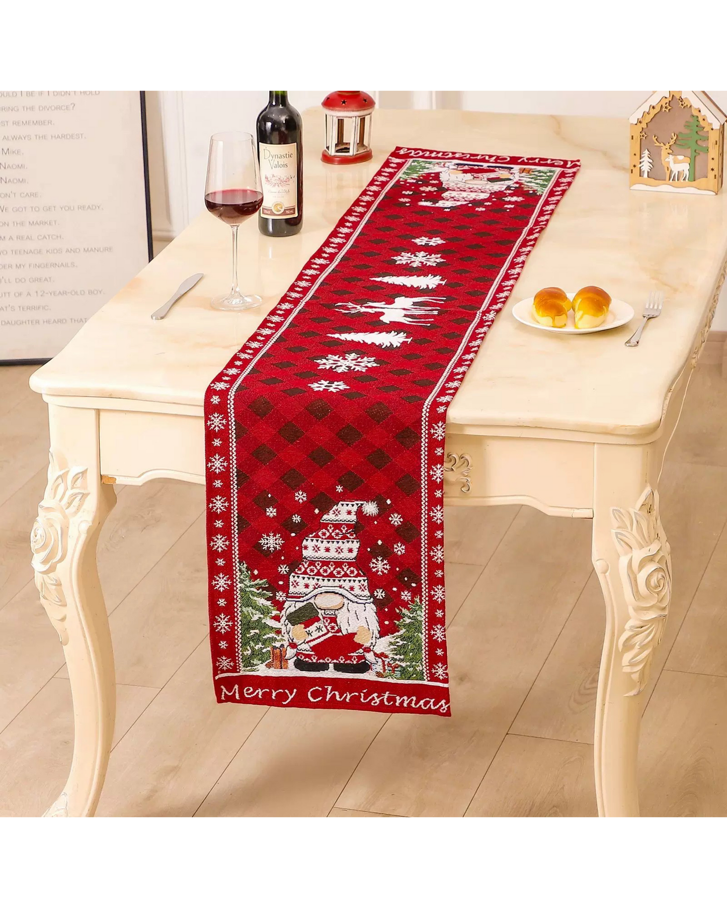 Christmas table runner