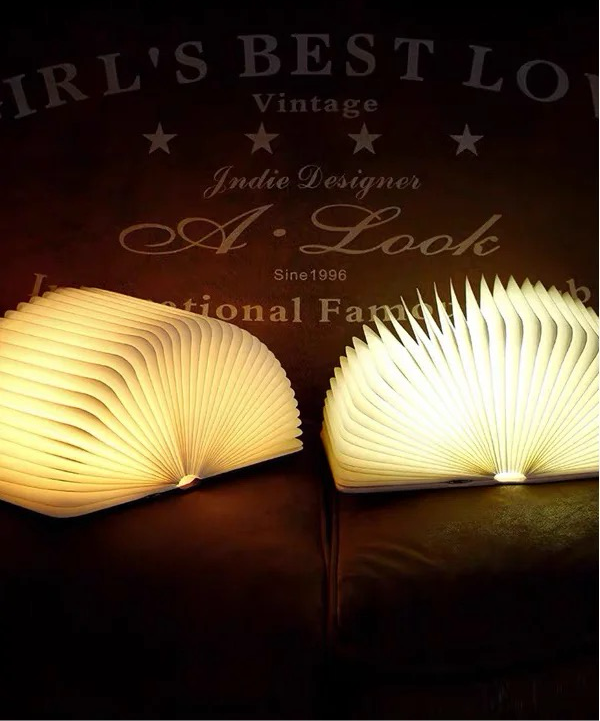 European Book Lamp