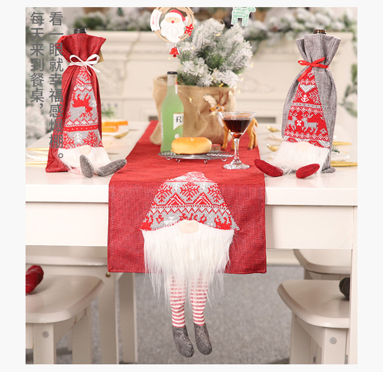 Santa Table Runner