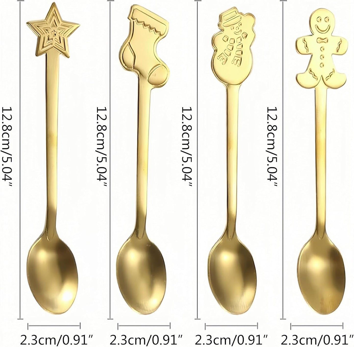 Xmas Stainless Spoon Set