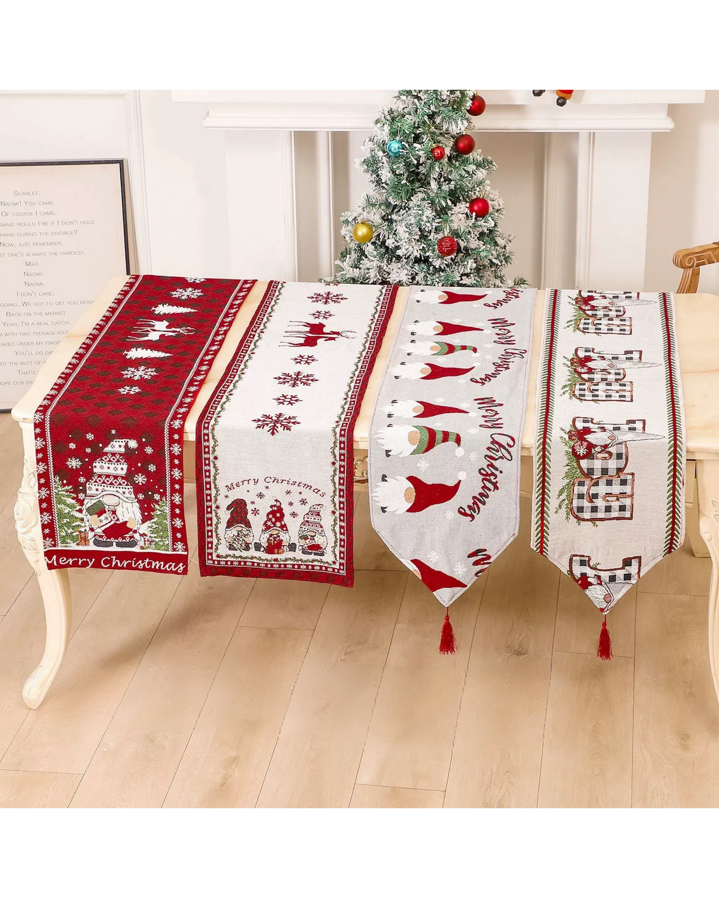 Christmas table runner