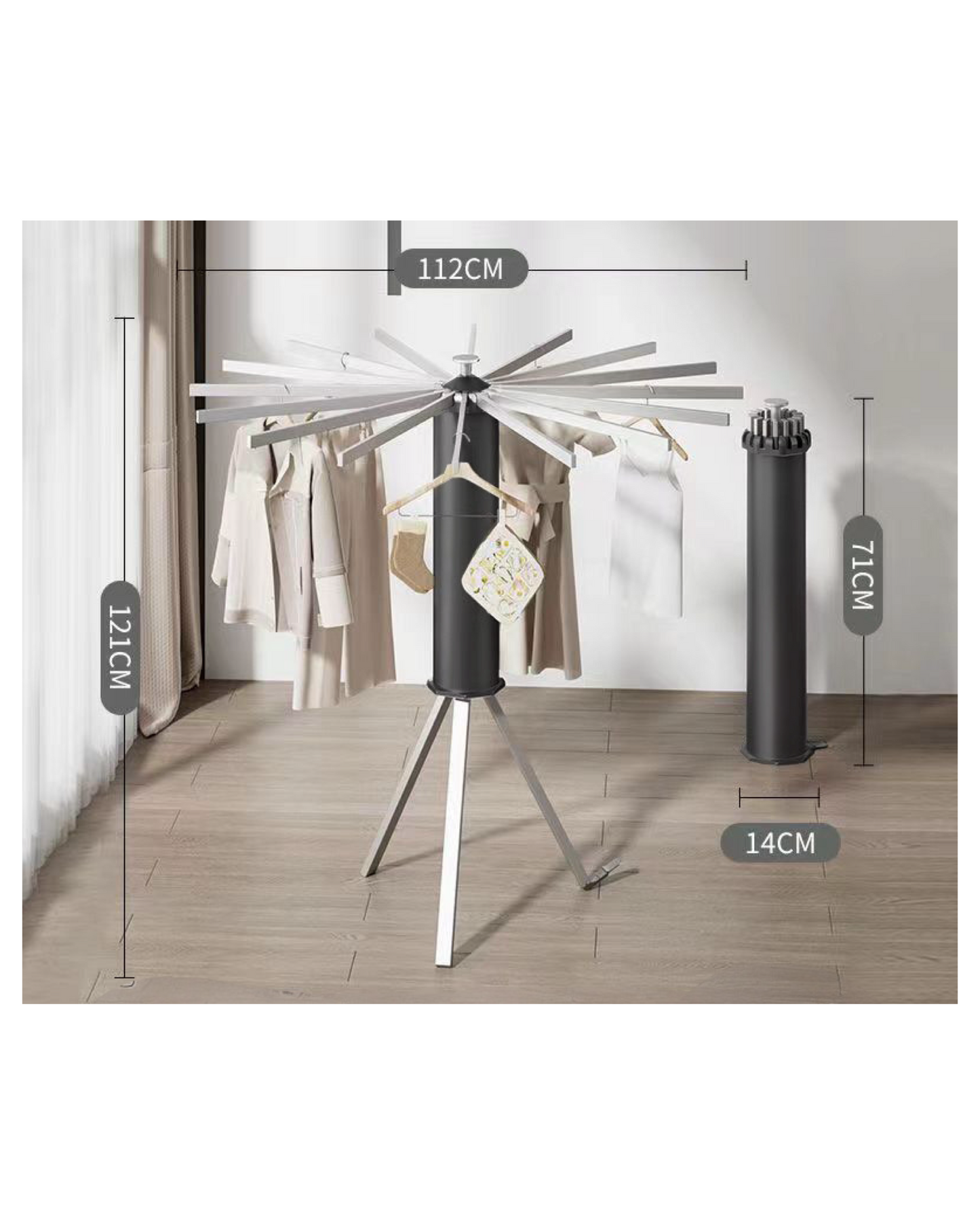 Tripod Drying Rack