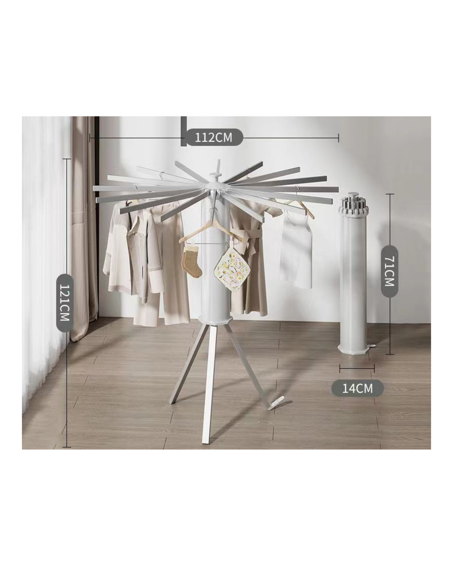 Tripod Drying Rack