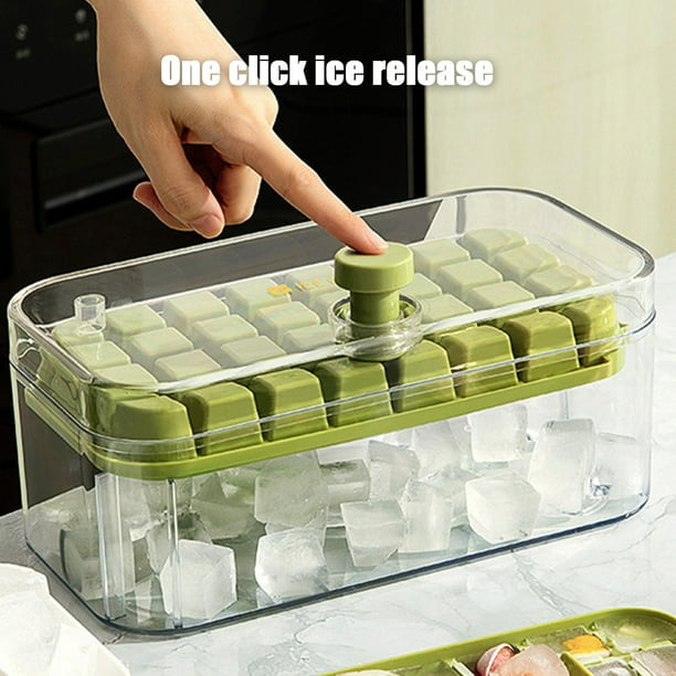 One button press ice mold